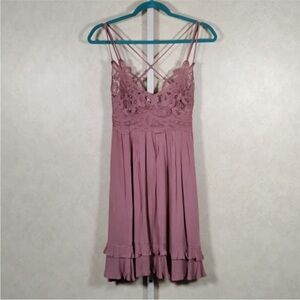 Mauve Sleeveless Dress